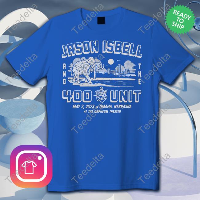 Southeastern Records Jason Isbell And The 400 Unit May 2 2023 In Omaha Nebraska New Shirt