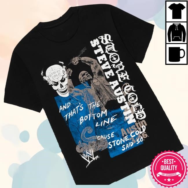 Steal Deal Merch Shop Licensed Wwe Stone Cold Hoodie