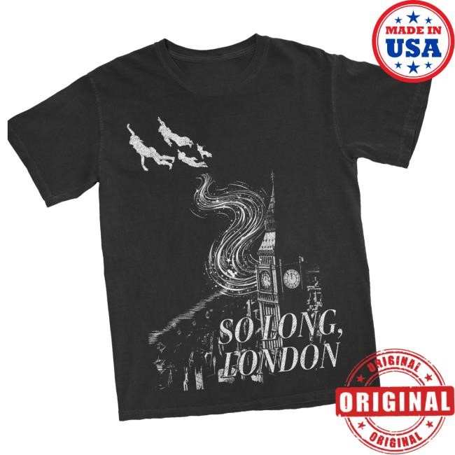 Official Lostbrostradingco Merch So Long, London. Hello, Neverland Crewneck Sweatshirt