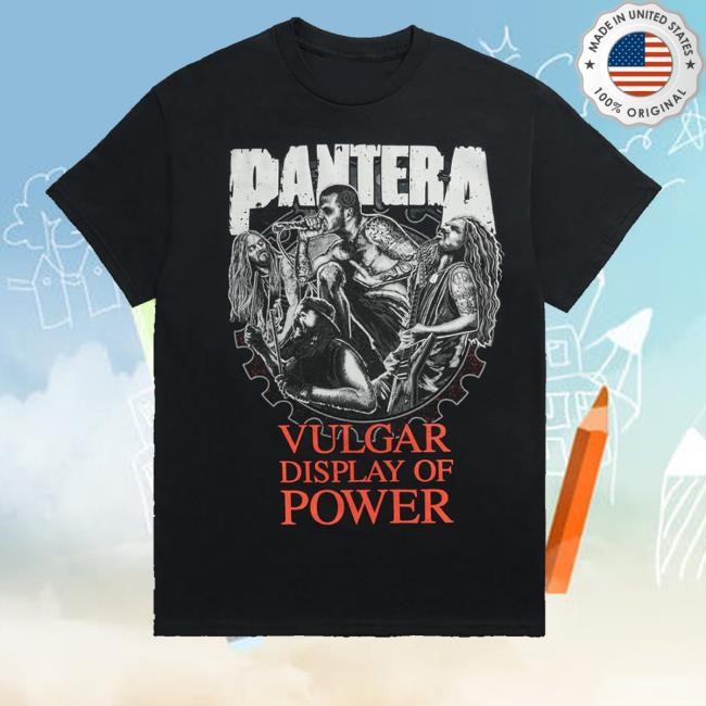 Pantera Store Vulgar Display Of Power Band Illustration Unisex Sweatshirt