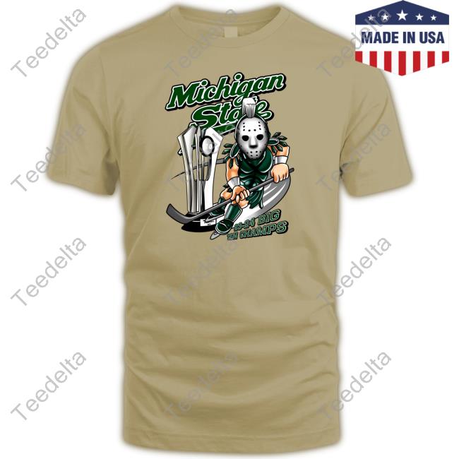 Nick Bradley Michigan State 23-24 Big Ten Champs Hooded Sweatshirt