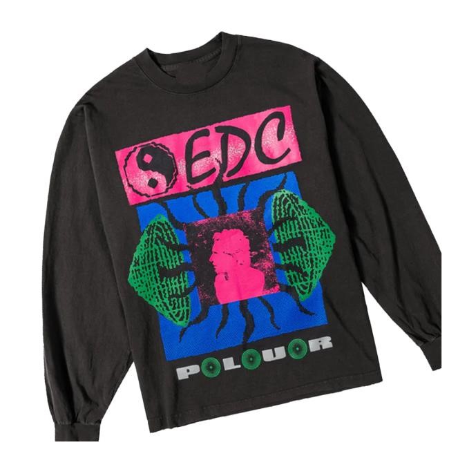 Trending Insomniac Shop Merch Store Edc Blur L/S T-Shirt