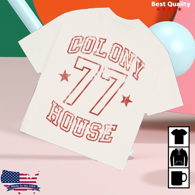 77 (Pt.1) White T-Shirt, Hoodie, Tank Top, Sweater And Long Sleeve T-Shirt Colony House Merch Store