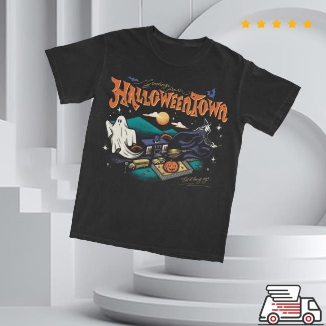 Lostbrostradingco Merch Store Shop Greetings From Halloweentown New Shirt