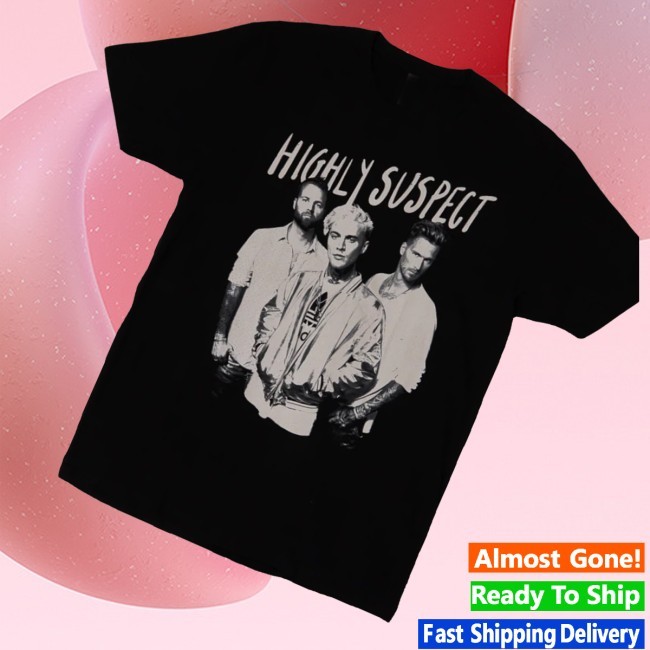 Highly Suspect Merch Store Three-Piece Black Funny Shirt