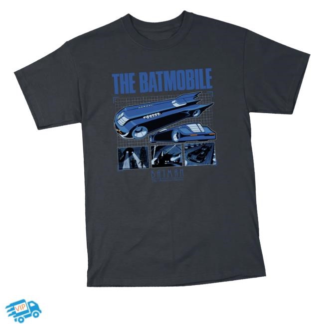 Batman The Animated Series Batmobile T-Shirt, Hoodie, Tank Top, Sweater And Long Sleeve T-Shirt Retrokid Merch Store Shop