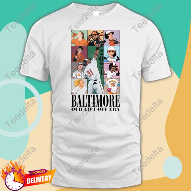Baltimore Our Lift-Off Era Tee Birdlandsports Merch Our Lift-Off Era