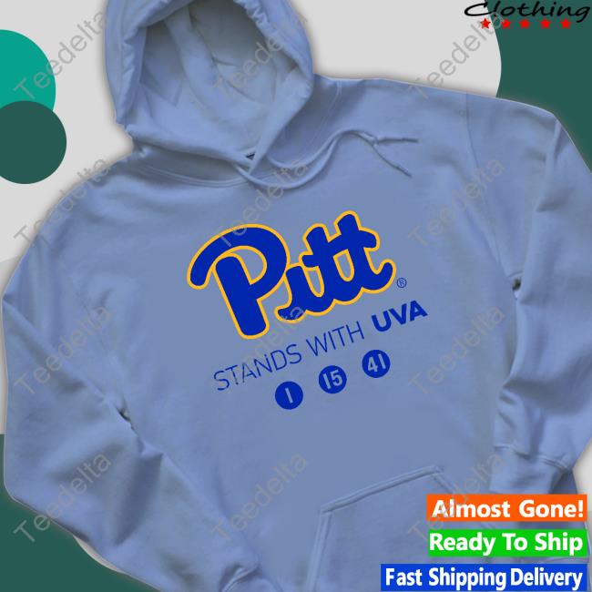 Pitt Panthers Pitt Stands With Uva 1 15 41 T-Shirt