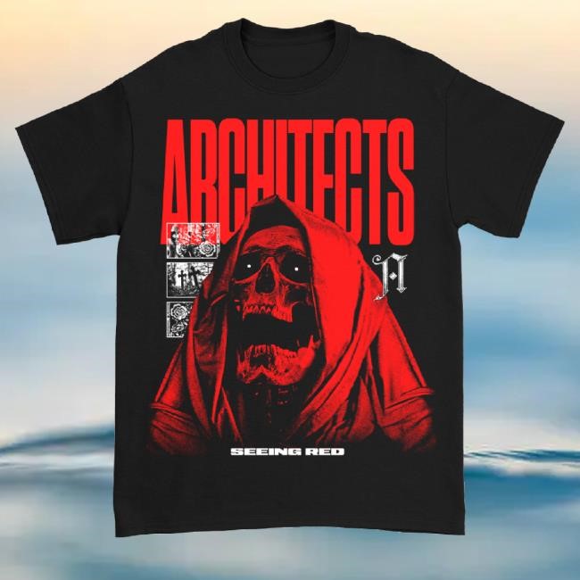 Kings Road Merch Architects Seeing Red Reaper Pullover Hoodie Black