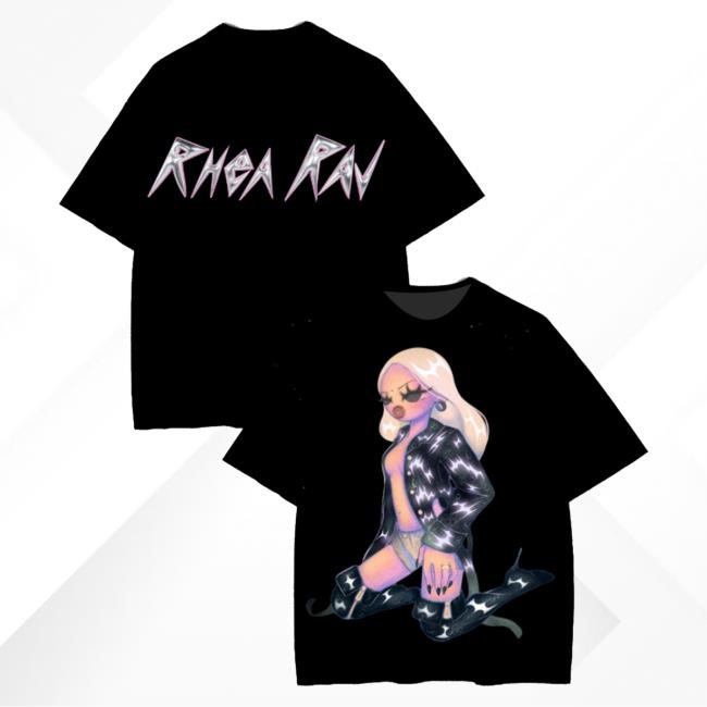 Rhea Raj Merch Rhea Raj Hunter Animated Short Sleeve Tee