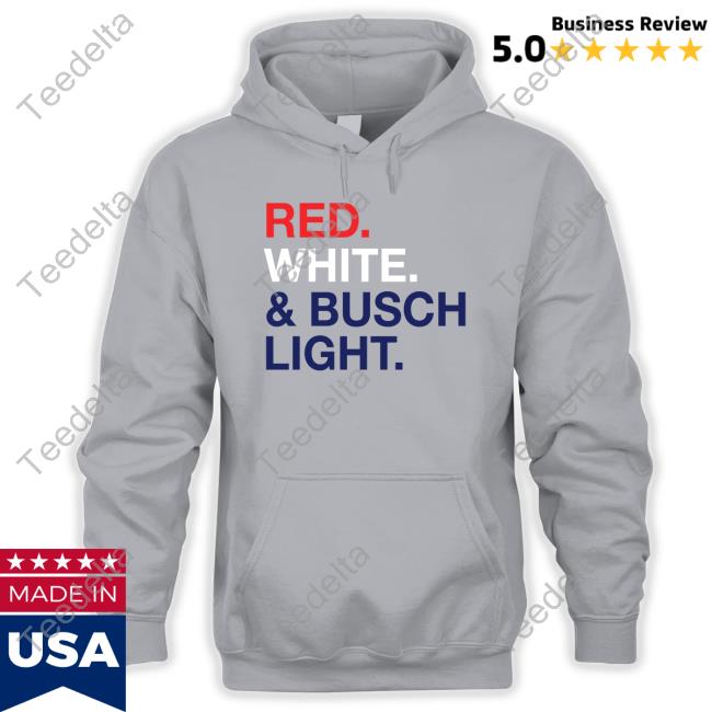 Rodney Davis Red White And Busch Light T-Shirt Rodney Davis Red White And Busch Light Hoodie