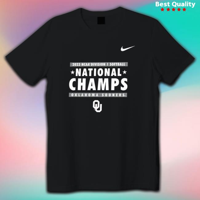 Official Oklahoma Sooners 2023 Ncaa Softball National Champions shirt, hoodie, tank top, sweater and long sleeve t-shirt