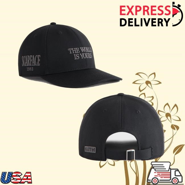 Kith Merch Kith For Scarface Twill Aaron Cap