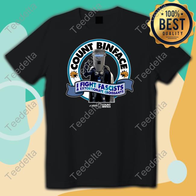 Official Count Binface I Fight Fascists & Extortionate Croissants Long Sleeve T Shirt