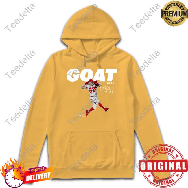Breaking T Store Travis Kelce Goat Funny T Shirt
