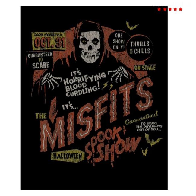 Official Fright-Rags Merch The Misfits Halloween Spook Show Shirts