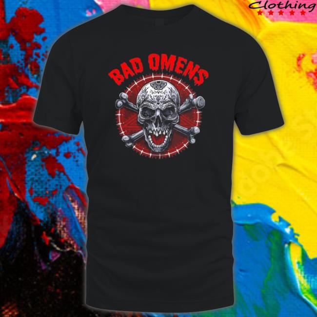 Bad Omens Totenkopf Unheilvoller Shirt Bad Omens Totenkopf Unheilvoller Shirt