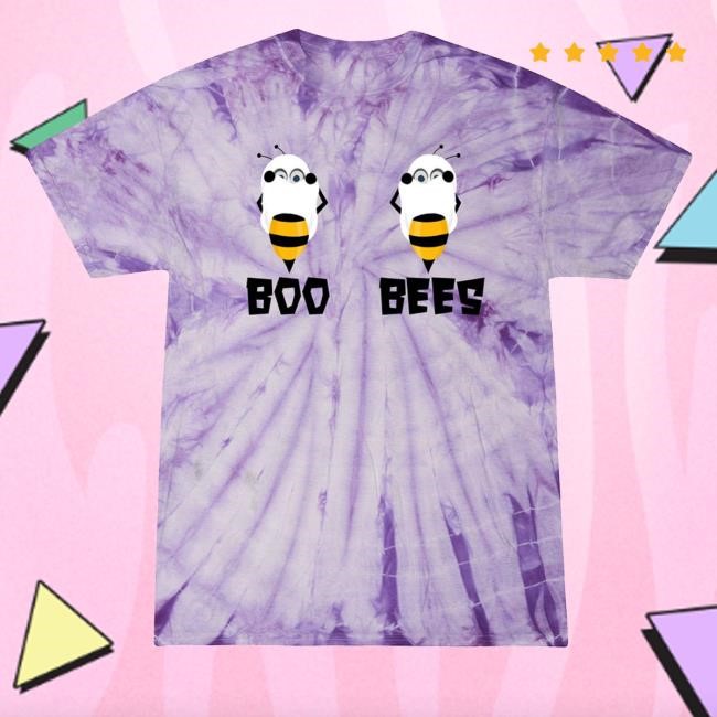 Og Boo Bees Purple Tie Dye Shirt