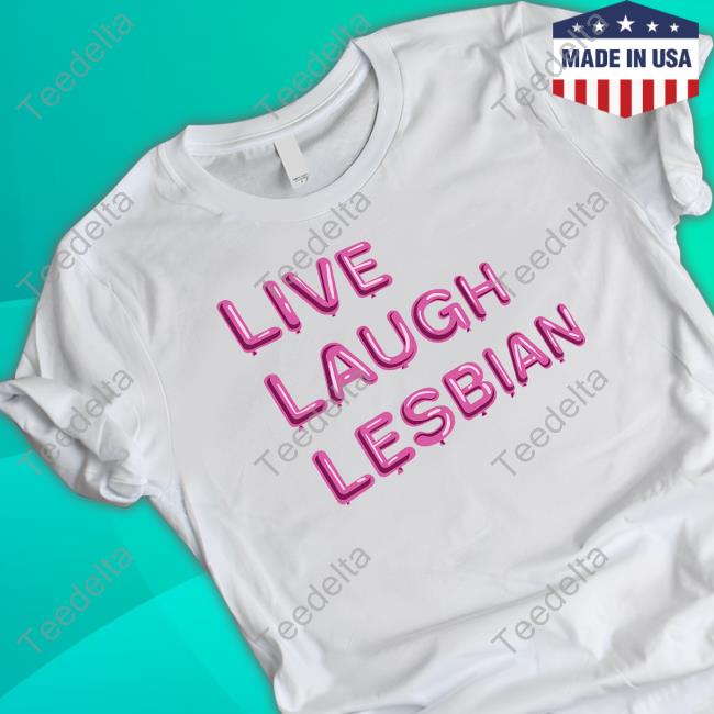 Blcksmth Live Laugh Lesbian In Pink Balloons Hoodie
