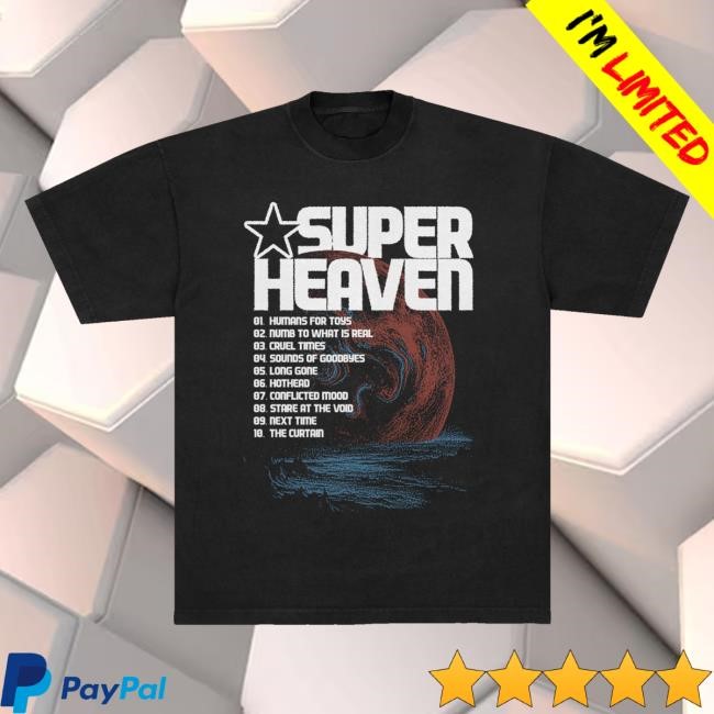 Superheaven Merch Planet Ii Black Hoodie Sweatshirt Superheaven Merch Planet Ii Black New Shirt