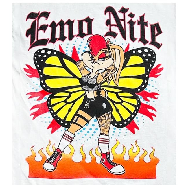Emo Nite Merch Lola Short Sleeve Tee (Emo Nite X Lxix Apparel)