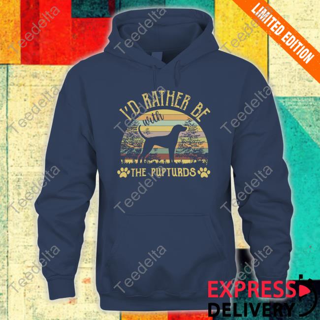 Wings_Pirate I'd Rather Be With The Pupturds Shirts