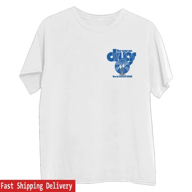 The War On Drugs Merch Shop Store Live 2025 White Shirt