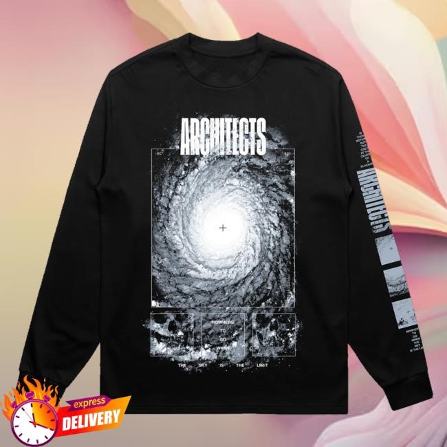 Architect Official Merch Blackhole Nowhere To Go Black T-Shirt