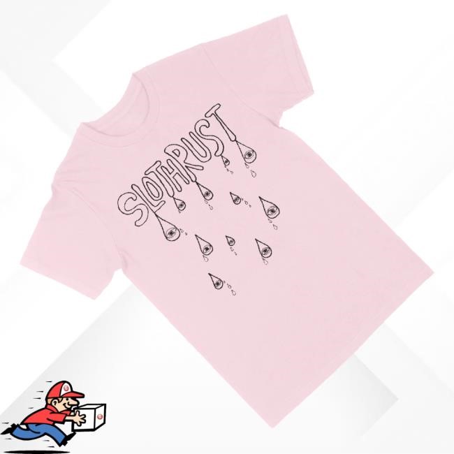 Official Slothrust Merch Slothrust Tears Crying Tears Long Sleeve T Shirt