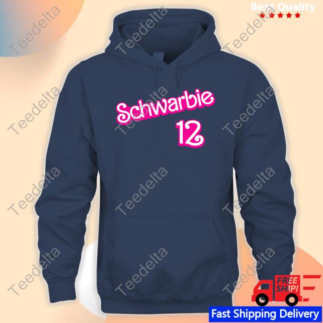 Schwarbie 12 Hoodie Schwarbie 12 Barbie Hoodie Sweatshirt