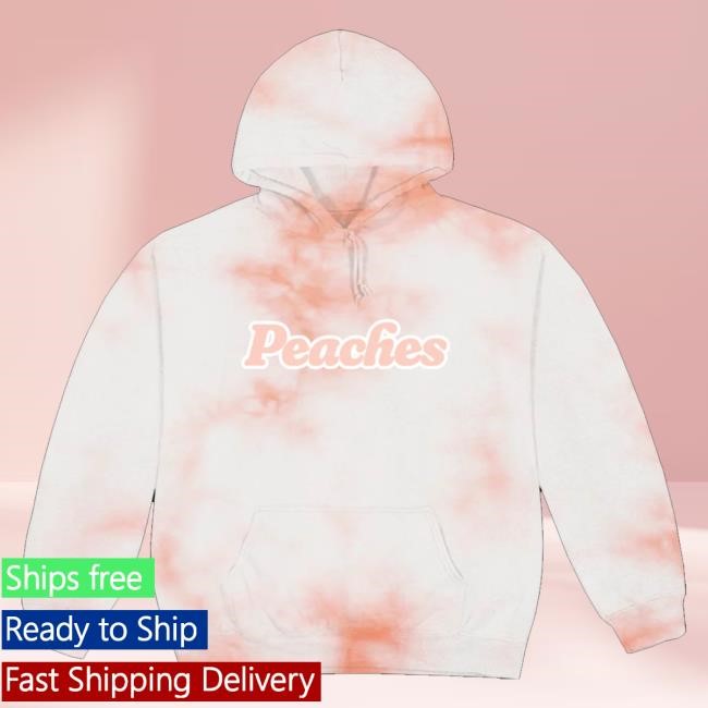 Justin Bieber Music Merch Peaches Tie Dye Shirts