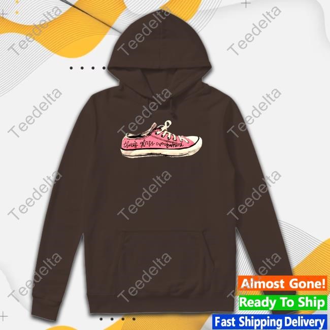 Converse Theres Glass Everywhere Sneaker Limited Shirt
