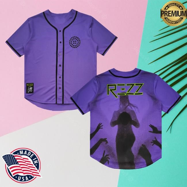 Trending Rezz Shop Rezz Mission Baseball Jersey Purple New Shirt