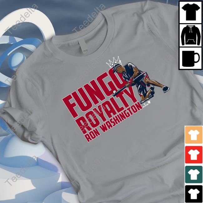Atlanta Braves Fungo Royalty Row Washington Tee Shirt