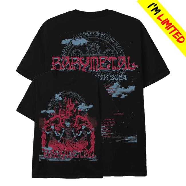 Baby Metal Merch Shop Store Metal March Long Sleeve T Shirt