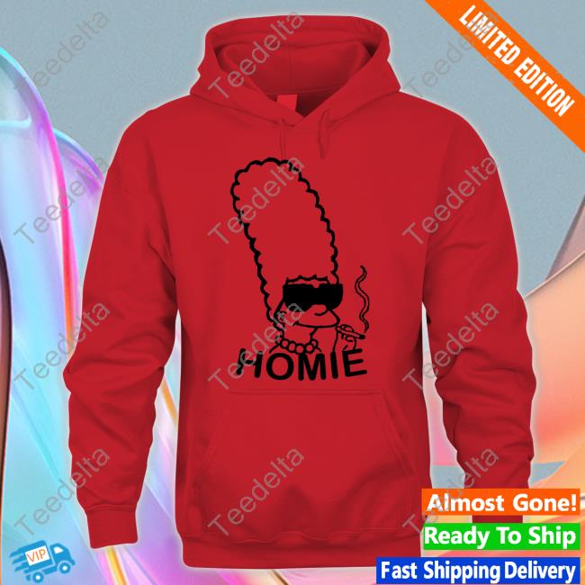 Neck Marge Simpson Homie Long Sleeve T Shirt Nickeldoodle