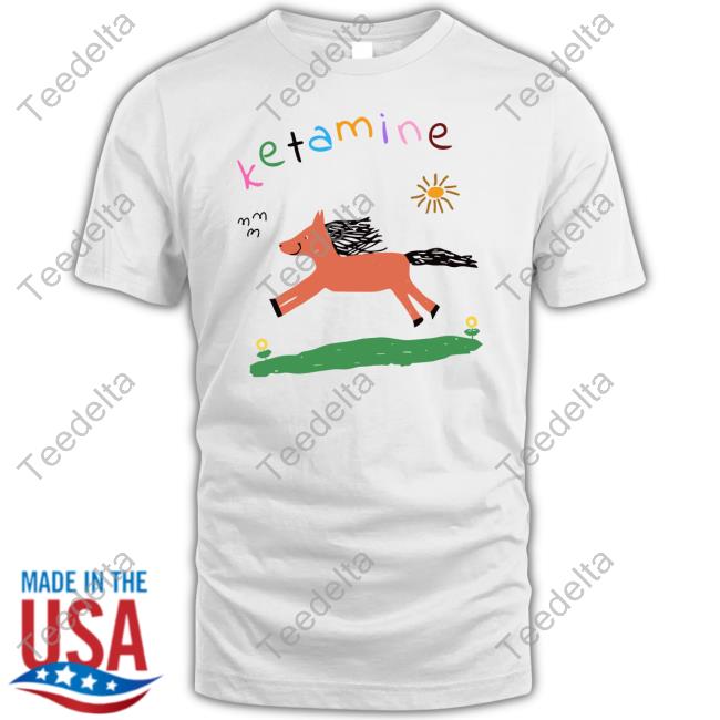 Cherrykitten Merch Ketamine Orange Pony Chunky Tee Shirt