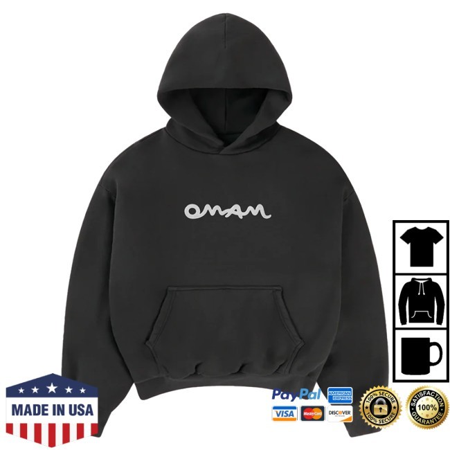 Of Monsters And Men Music Merch Embroidered Omam Black Zip Hoodie