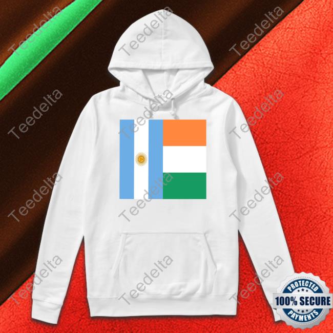 Worldcup2022 Pro-Argentina Crowd Argentina Vs Ireland Flags Shirt