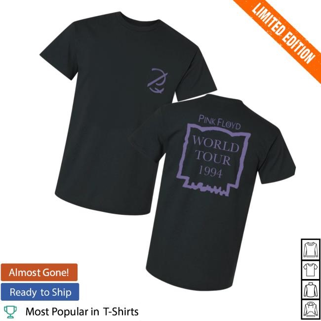 Pinkfloyd Merch Store Shop World Tour 94 Hoodie Sweatshirt