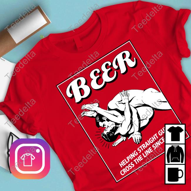 Big Head Beer Helping Straight Guys Cross The Line Since 1862 New Shirt