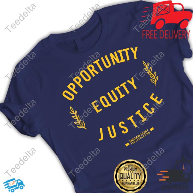 Senator Megan Hunt Opportunity Equity Justice Long Sleeve