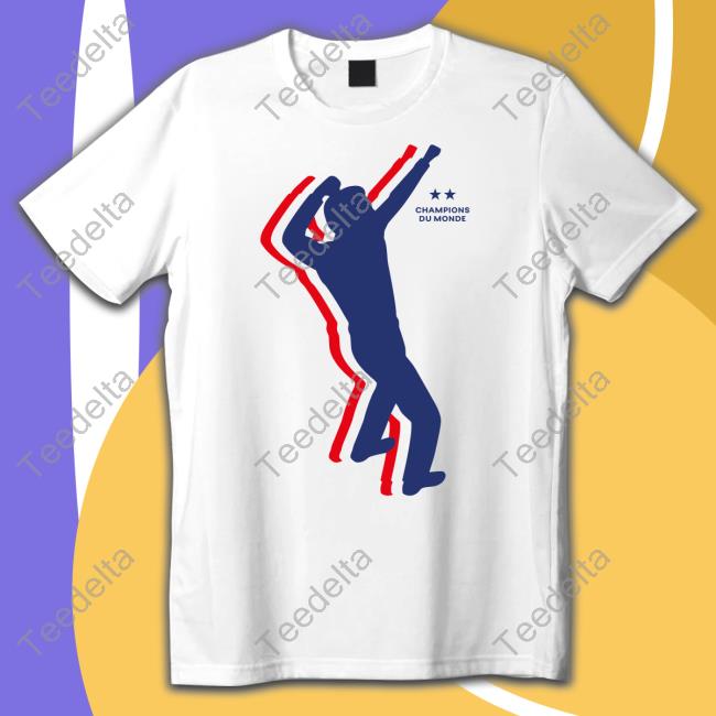 Équipe De France De Football Champions Du Monde T Shirts Elysee Boutique