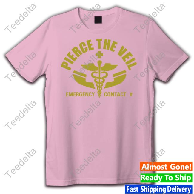 Piercetheveil Pierce The Veil Emergency Contact Shirt