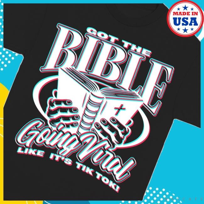Mike Teezy Music Merch Store Bible Going Viral Hooded Sweatshirt