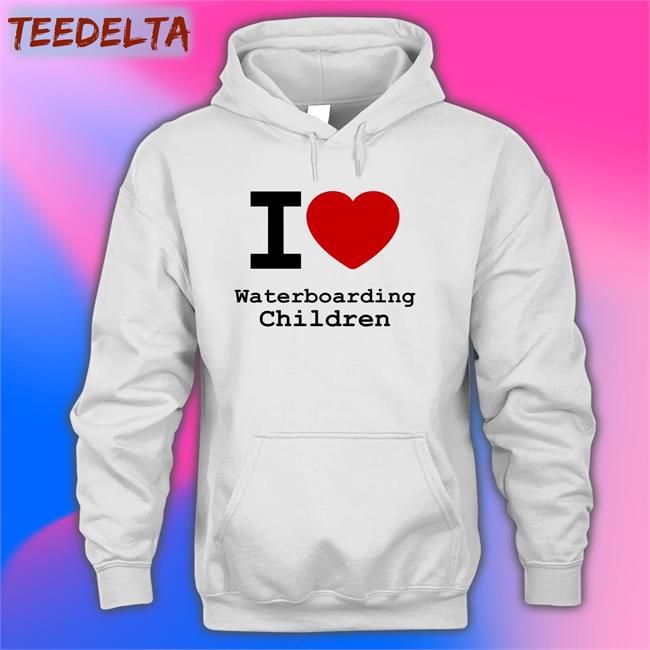 Shirts With Threatening Auras I Love Waterboarding Children Tee Shirt