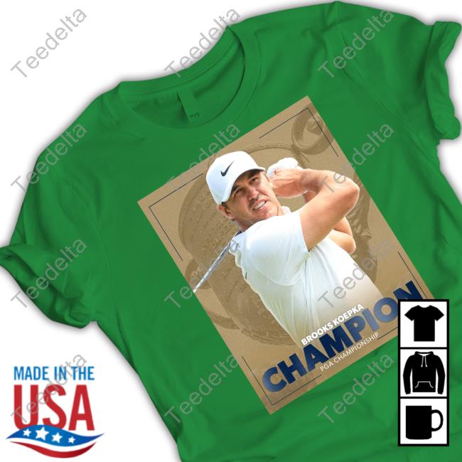 Pga Tour Brooks Koepka Champion Pga Championship T-Shirt