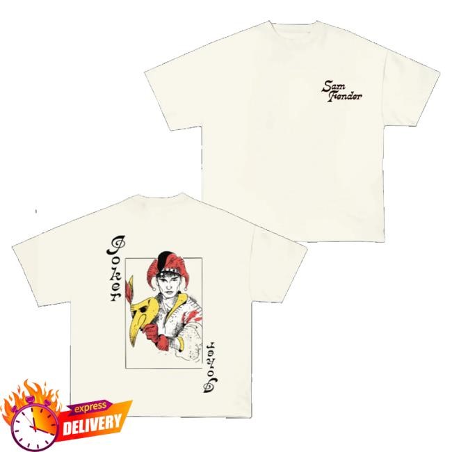 Sam Fender Merch Sam Fender Joker T-Shirt, Hoodie, Tank Top, Sweater And Long Sleeve T-Shirt