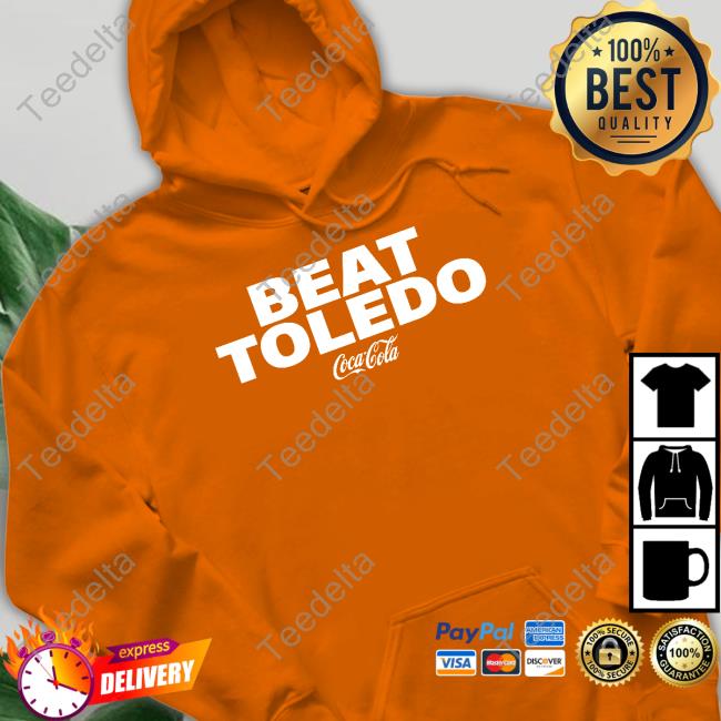 Bowling Green State University Beat Toledo Cocacola Long Sleeved T-Shirt Frieda And Freddie