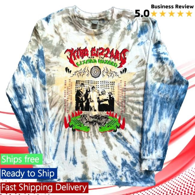 Thunder Shout Merch Kglw Hibernation Tie-Dyed Long Sleeve Hoodie